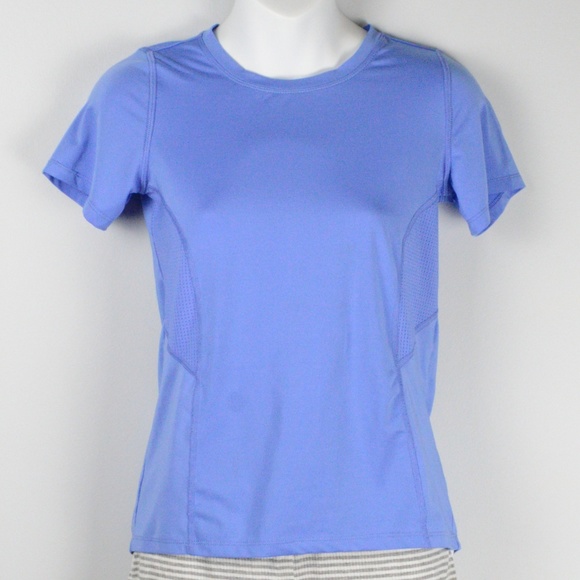 Danskin Tops - Periwinkle Blue Workout Top Short Sleeve Tee sz L